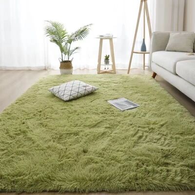 OEM Alfombra Verde Hierba Para Dormitorio/sala De Estar, Alfombra De Gamuza De 160 X 200 Cm, Alfombra Suave Para Mesita De Noche. OEM Alfombra Verde Hierba Para Dormitorio/sala De Estar, Alfombra De Gamuza De 160 X 200 Cm, Alfombra Suave Para Mesita De Noche.