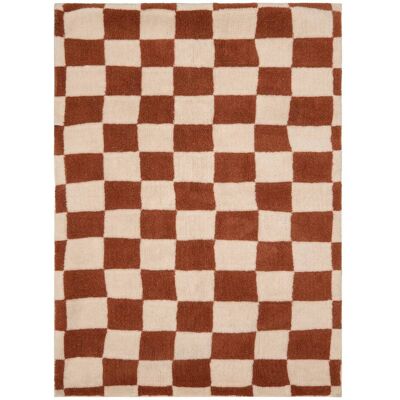 Alfombra Homy Rectangular, 160 X 230 Cm, Marrón - Atmosphera Créateur D'Intérieur Alfombra Homy Rectangular, 160 X 230 Cm, Marrón - Atmosphera Créateur D'Intérieur