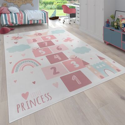 Paco Home - Alfombra De Habitacion Bebe Infantil Niña Niño De Juego Antideslizante Crema 200 Cm Cuadrado Paco Home - Alfombra De Habitacion Bebe Infantil Niña Niño De Juego Antideslizante Crema 200 Cm Cuadrado