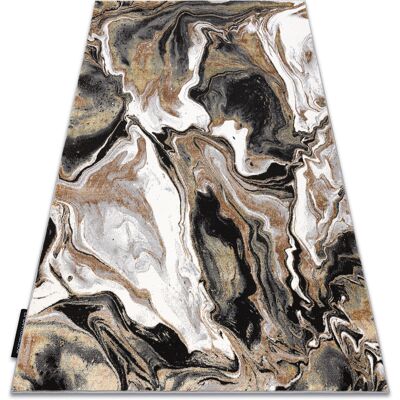 Dywany Łuszczów Alfombra DE LUXE Moderna - Crema/Oro - 120x170cm - Alfombra Dywany Łuszczów Alfombra DE LUXE Moderna - Crema/Oro - 120x170cm - Alfombra