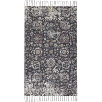 Alfombra de Beliani Multicolor Poliéster Algodón - Alfombra Alfombra de Beliani Multicolor Poliéster Algodón - Alfombra