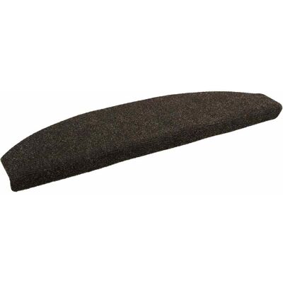 Alfombras Autoadhesivas Para Escaleras 15 Pcs Marrón Oscuro Vidaxl Alfombras Autoadhesivas Para Escaleras 15 Pcs Marrón Oscuro Vidaxl