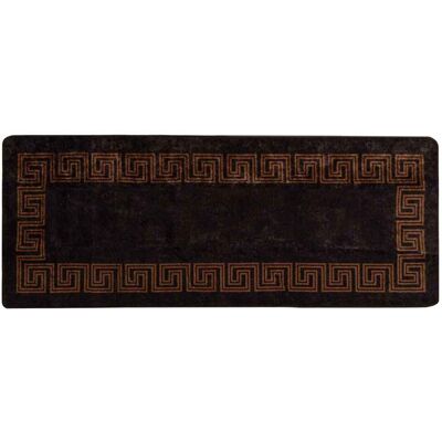 Pasillo De Alfombra Marsa Negro 100 X 250 Cm Poliéster Y Pvc Vidaxl Pasillo De Alfombra Marsa Negro 100 X 250 Cm Poliéster Y Pvc Vidaxl