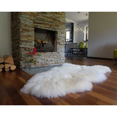 OEM Alfombra Gigante Original Y Natural De Piel De Oveja Natural Auténtica Blanca. Alfombra Exclusiva Tipo Manta, Alfombra De Pelo Largo - 48 X 30 Pulgadas. OEM Alfombra Gigante Original Y Natural De Piel De Oveja Natural Auténtica Blanca. Alfombra Exclusiva Tipo Manta, Alfombra De Pelo Largo - 48 X 30 Pulgadas.