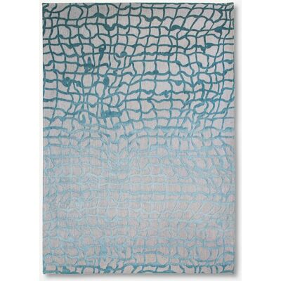 LOUIS DE POORTERE Dedalo Design - Alfombra Contemporánea De Mad Men - Hecha En Bélgica - Acabado A Mano - Antideslizante Natural - 100% Poliéster - Azul Marino - 230 X 330 Cm LOUIS DE POORTERE Dedalo Design - Alfombra Contemporánea De Mad Men - Hecha En Bélgica - Acabado A Mano - Antideslizante Natural - 100% Poliéster - Azul Marino - 230 X 330 Cm