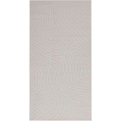 Alfombras De Área Palmeras Crema 150 X 80 Cm Poliéster Vidaxl Alfombras De Área Palmeras Crema 150 X 80 Cm Poliéster Vidaxl