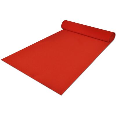 Alfombra Rojo 1 X 20 M Poliéster Vidaxl Alfombra Rojo 1 X 20 M Poliéster Vidaxl