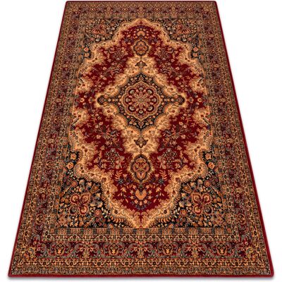 Alfombra de Lana Polonia Borgoña - Estilo Vintage 235x350cm Alfombra de Lana Polonia Borgoña - Estilo Vintage 235x350cm