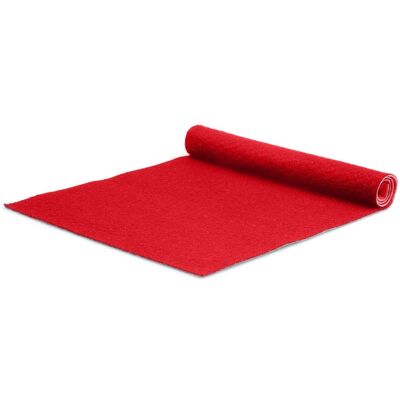 VIVOL Alfombra De Pasillo Torrance - Ancho 200 Cm - Grosor 2 Mm - Rojo - Por Metro Lineal VIVOL Alfombra De Pasillo Torrance - Ancho 200 Cm - Grosor 2 Mm - Rojo - Por Metro Lineal