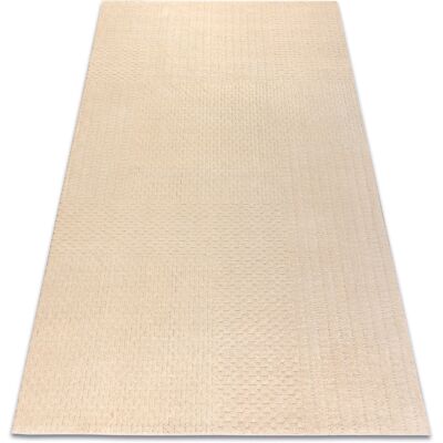 RUGSX Alfombra De Lana Textura 488.13.la100 Osta - Pauta, Marco Geométrico Estructural Crema Beige 240x340 Cm RUGSX Alfombra De Lana Textura 488.13.la100 Osta - Pauta, Marco Geométrico Estructural Crema Beige 240x340 Cm