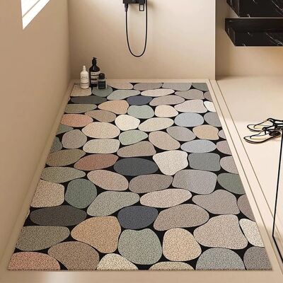 OEM Alfombrilla De Ducha De 120 X 80 Cm En Pvc Blando, Con Orificios De Drenaje, Alta Permeabilidad, Para Zonas Húmedas. OEM Alfombrilla De Ducha De 120 X 80 Cm En Pvc Blando, Con Orificios De Drenaje, Alta Permeabilidad, Para Zonas Húmedas.