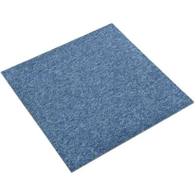 Alfombra 20 Pcs Azul 50 X 50 Cm 100% Polipropileno Vidaxl Alfombra 20 Pcs Azul 50 X 50 Cm 100% Polipropileno Vidaxl