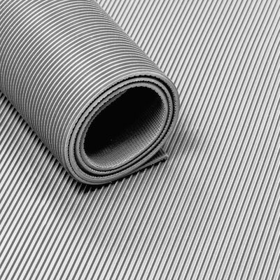 Vivol - Alfombra De Goma En Rollo Acanalada 3mm Gris - 120 Cm De Ancho - Inodora Vivol - Alfombra De Goma En Rollo Acanalada 3mm Gris - 120 Cm De Ancho - Inodora