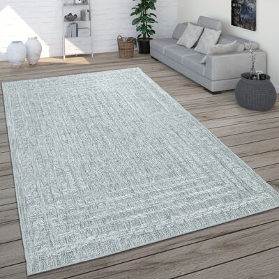 Alfombra Exterior Interior Gris PACO HOME - 80x150 cm Diseño Escandinavo Alfombra Exterior Interior Gris PACO HOME - 80x150 cm Diseño Escandinavo