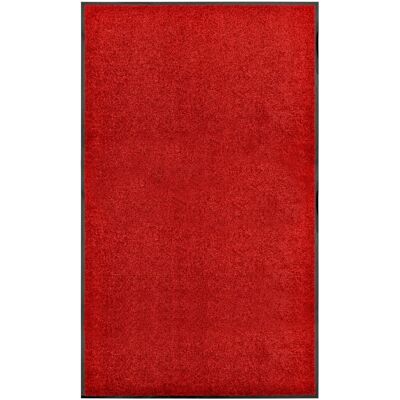 Décoshop26 - Felpudo Lavable Rojo 90x150 Cm Dec023187 Décoshop26 - Felpudo Lavable Rojo 90x150 Cm Dec023187