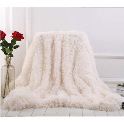 OEM Alfombra Blanca De Piel Sintética, 200×230 Cm, Pelo Largo, Elegante Para Sofá/sillón/cama. OEM Alfombra Blanca De Piel Sintética, 200×230 Cm, Pelo Largo, Elegante Para Sofá/sillón/cama.