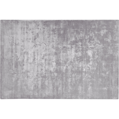 Alfombra de viscosa gris claro Beliani - 200x300 cm - Moderna Alfombra de viscosa gris claro Beliani - 200x300 cm - Moderna