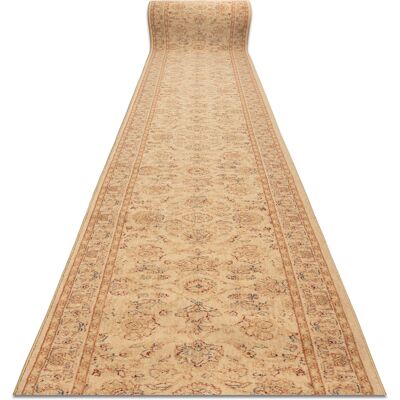 RUGSX Alfombra De Pasillo Lana Djobie 4517/101 Ornamento, Marco Beige / Rojo 85cm Beige 85x500 Cm RUGSX Alfombra De Pasillo Lana Djobie 4517/101 Ornamento, Marco Beige / Rojo 85cm Beige 85x500 Cm