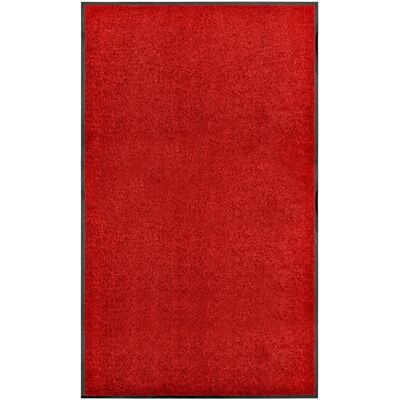 Felpudo Lavable Rojo 90x150 Cm Vidaxl Felpudo Lavable Rojo 90x150 Cm Vidaxl
