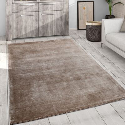 Alfombra Vintage Hecha a Mano Beige de Pelo Corto - Paco Home Alfombra Vintage Hecha a Mano Beige de Pelo Corto - Paco Home
