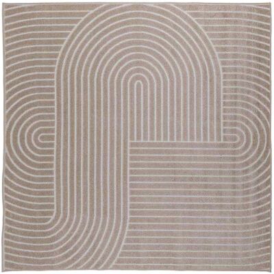 Alfombras De Área Cuadrado Palmeras Beige 120 X 120 Cm Vidaxl Alfombras De Área Cuadrado Palmeras Beige 120 X 120 Cm Vidaxl