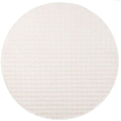Alfombras De Área Redondo Sirolo Crema Ø 160 Cm Poliéster Vidaxl Alfombras De Área Redondo Sirolo Crema Ø 160 Cm Poliéster Vidaxl