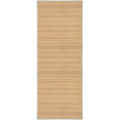 DÉCOSHOP26 - DEC023982 - Bambú natural - 80x200 cm - Alfombra DÉCOSHOP26 - DEC023982 - Bambú natural - 80x200 cm - Alfombra
