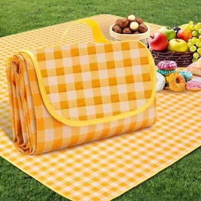 OEM Alfombra De Picnic Para Exteriores, Tela Oxford Gruesa, Equipamiento Deportivo, Amarilla Y Blanca, 150x200cm OEM Alfombra De Picnic Para Exteriores, Tela Oxford Gruesa, Equipamiento Deportivo, Amarilla Y Blanca, 150x200cm