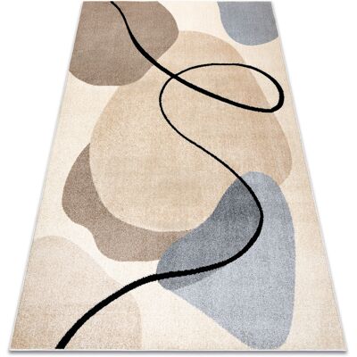 Rugsx - Alfombra Fusion 9213 Crema / Beige - Geométrica, Moderna, Abstracta Beige 120x170 Cm Rugsx - Alfombra Fusion 9213 Crema / Beige - Geométrica, Moderna, Abstracta Beige 120x170 Cm