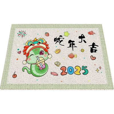 OEM Alfombra De Entrada De Nailon De 60 X 90 Cm – Alfombra Duradera Y Suave – Alfombra Del Año Nuevo De La Serpiente Con Motivo Del Zodíaco Para Limpiar La Suciedad Y El Polvo. OEM Alfombra De Entrada De Nailon De 60 X 90 Cm – Alfombra Duradera Y Suave – Alfombra Del Año Nuevo De La Serpiente Con Motivo Del Zodíaco Para Limpiar La Suciedad Y El Polvo.