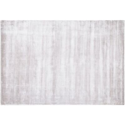 Alfombra de Viscosa Gris Claro - Modern, 140x200cm Alfombra de Viscosa Gris Claro - Modern, 140x200cm