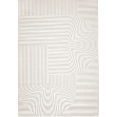 Alfombra Grande de Diseño Contemporáneo Beige - Alfombra Alfombra Grande de Diseño Contemporáneo Beige - Alfombra