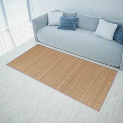 Décoshop26 - Alfombra De Bambú 160 X 230 Cm Marrón Dec023935 Décoshop26 - Alfombra De Bambú 160 X 230 Cm Marrón Dec023935
