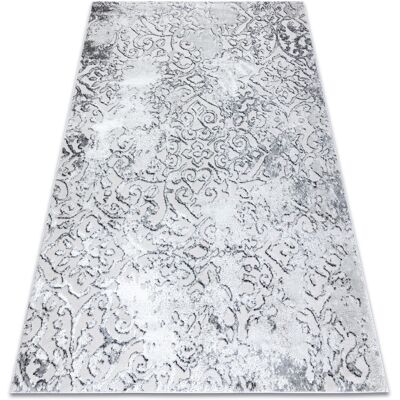 RUGSX Alfombra Mefe Moderna 8724 Ornamento Vintage - Structural Dos Niveles De Vellón Gris Grey 240x330 Cm RUGSX Alfombra Mefe Moderna 8724 Ornamento Vintage - Structural Dos Niveles De Vellón Gris Grey 240x330 Cm