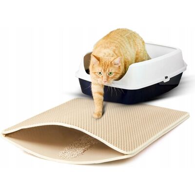 OEM Felpudo Para Caja De Arena Para Gatos Beige 60x45 Xxl OEM Felpudo Para Caja De Arena Para Gatos Beige 60x45 Xxl