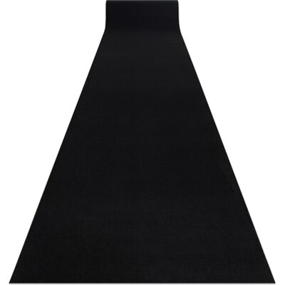 Rugsx - Alfombra De Pasillo Con Refuerzo De Goma Rumba Un Solo Color Negro 120 Cm Black 120x300 Cm Rugsx - Alfombra De Pasillo Con Refuerzo De Goma Rumba Un Solo Color Negro 120 Cm Black 120x300 Cm