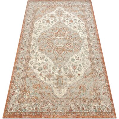 Rugsx - Alfombra De Lana Soho 477.01.la112 Osta - Ornamento, Rosetón, Natural Terracota / Beige Orange 200x300 Cm Rugsx - Alfombra De Lana Soho 477.01.la112 Osta - Ornamento, Rosetón, Natural Terracota / Beige Orange 200x300 Cm