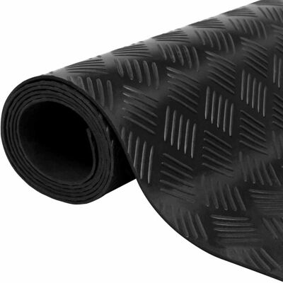 Alfombra Para El Suelo Negro 1 X 2 M Goma Vidaxl Alfombra Para El Suelo Negro 1 X 2 M Goma Vidaxl