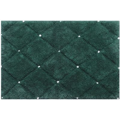 OEM Alfombra De Ba脩o Chic De Algod脫n Suave Con Cristales 60x90cm Verde Oscuro OEM Alfombra De Ba脩o Chic De Algod脫n Suave Con Cristales 60x90cm Verde Oscuro