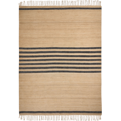 Alfombra de yute beige Beliani - Estilo boho 160x230cm Alfombra de yute beige Beliani - Estilo boho 160x230cm