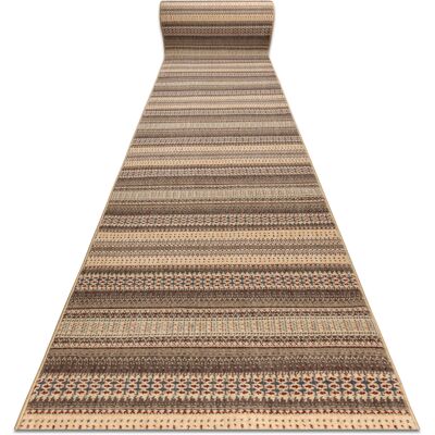 RUGSX Alfombra De Pasillo Lana Djobie 4533/101 Oriental Beige / Rojo 80cm Beige 80x960 Cm RUGSX Alfombra De Pasillo Lana Djobie 4533/101 Oriental Beige / Rojo 80cm Beige 80x960 Cm