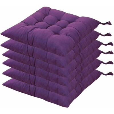 OEM Cojines Cuadrados Para Silla De 40x40 Cm, Cojines De Asiento, Decoración Del Hogar, Alfombra Acolchada, Cómoda Y Colorida - Ideal Para Uso En Interiores Y Exteriores (morado) -crezuo OEM Cojines Cuadrados Para Silla De 40x40 Cm, Cojines De Asiento, Decoración Del Hogar, Alfombra Acolchada, Cómoda Y Colorida - Ideal Para Uso En Interiores Y Exteriores (morado) -crezuo