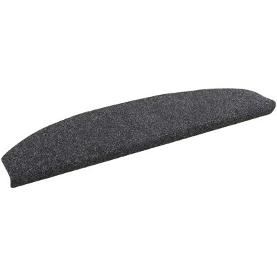 Alfombras Autoadhesivas Para Escaleras 15 Pcs Gris Oscuro Vidaxl Alfombras Autoadhesivas Para Escaleras 15 Pcs Gris Oscuro Vidaxl