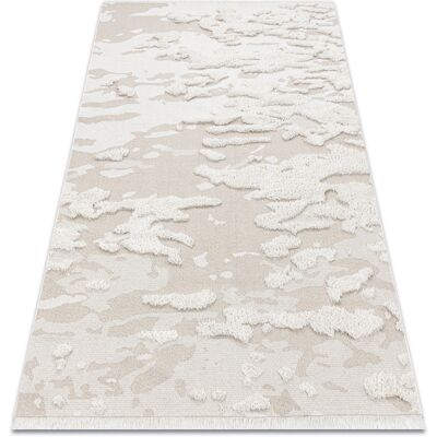 RugsX - Alfombra ecológica de sisal marroquí boho con flecos - Beige / Crema - 117x170cm RugsX - Alfombra ecológica de sisal marroquí boho con flecos - Beige / Crema - 117x170cm