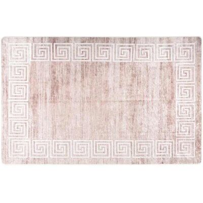 Alfombra lavable beige de vidaXL - Antideslizante - Decoración de sala - 160x230 cm Alfombra lavable beige de vidaXL - Antideslizante - Decoración de sala - 160x230 cm