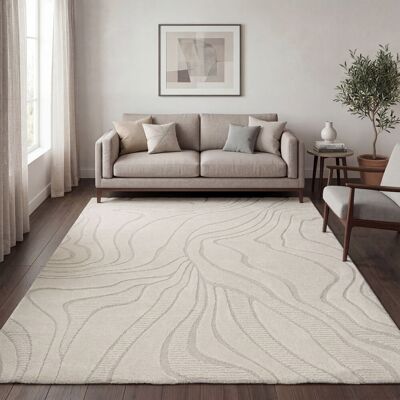 Paco Home - Alfombra Salón Japandi - 120x160 cm - Rug Paco Home - Alfombra Salón Japandi - 120x160 cm - Rug
