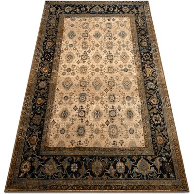 Rugsx - Alfombra De Lana Omega Avila Ornamento Marco Coñac Marrón Brown 200x300 Cm Rugsx - Alfombra De Lana Omega Avila Ornamento Marco Coñac Marrón Brown 200x300 Cm