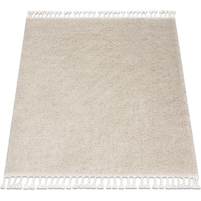 Rugsx - Alfombra berber cuadrado 9000 crema Franjas Bereber Marroquí Shaggy - Alfombra Rugsx - Alfombra berber cuadrado 9000 crema Franjas Bereber Marroquí Shaggy - Alfombra