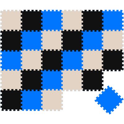 LittleTom 27 Piezas Alfombra Puzzle Para Bebés Y Niños - 30x30 Suelo Goma Eva Tapete Juego LittleTom 27 Piezas Alfombra Puzzle Para Bebés Y Niños - 30x30 Suelo Goma Eva Tapete Juego