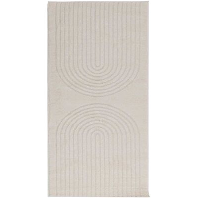 Alfombras De Área Rectangular Galati Crema 200 X 80 Cm Vidaxl Alfombras De Área Rectangular Galati Crema 200 X 80 Cm Vidaxl